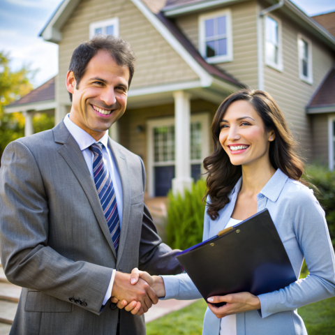 happy-buyer-and-seller-of-a-real-estate-transactio
